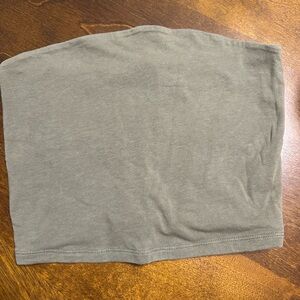 GARAGE Army Green Tube Top